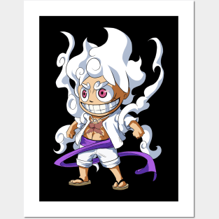 Luffy Gear 5 Posters and Art